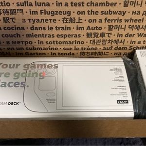 Steam deck brand new 64gb looking for cash or gaming laptop